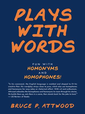 cover image of Plays with Words